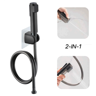 Rubine FLUSSO 2-IN-1 Bidet Spray SET GUNMETAL RSP-FLUSSO-F7A-GM